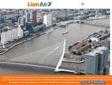 Tablet Screenshot of lionair.nl